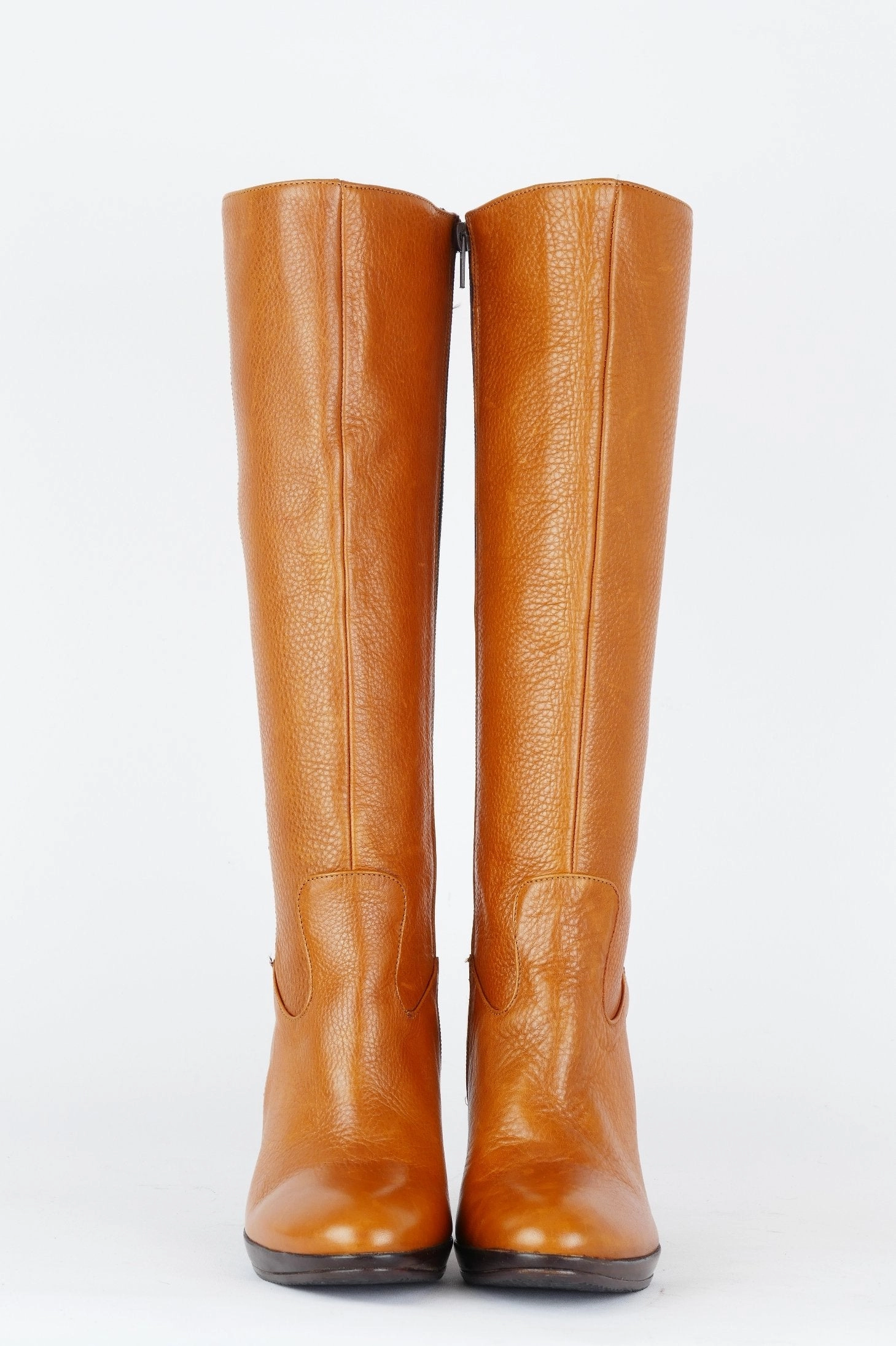 Patrick Stiefel Stiefel Leder tabac