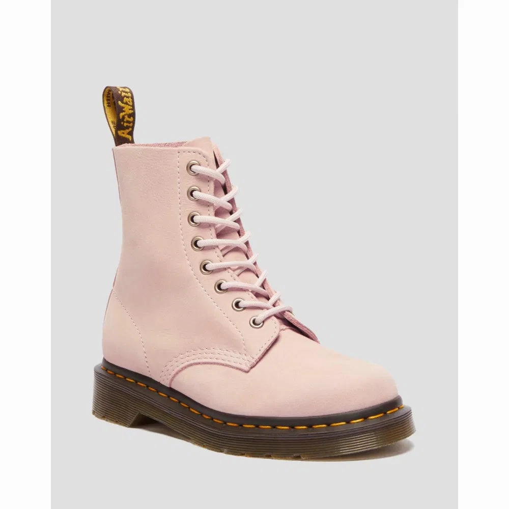 Grüne Stiefel Mit Absatz Dr. Martens | 1460 Pascal Nubuck | Powder pink Milled