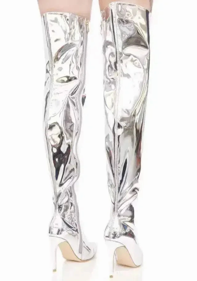 Karin | Stylische Overknee Stiefel mit Reiverschluss Stiefel Filzen Anleitung