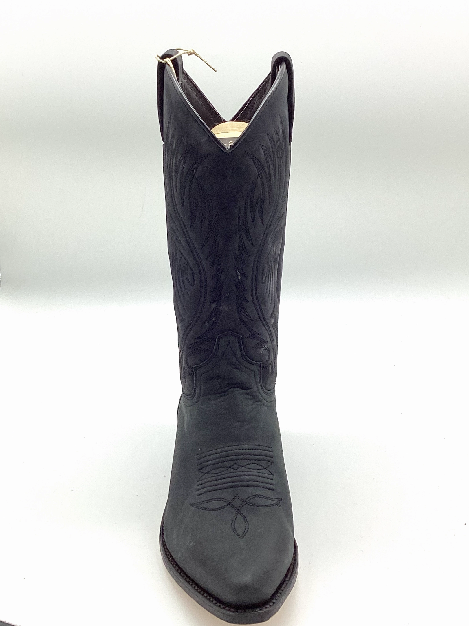 SENDRA Damenstiefel Western/Cowboy/Biker Boots Black Majorette Stiefel