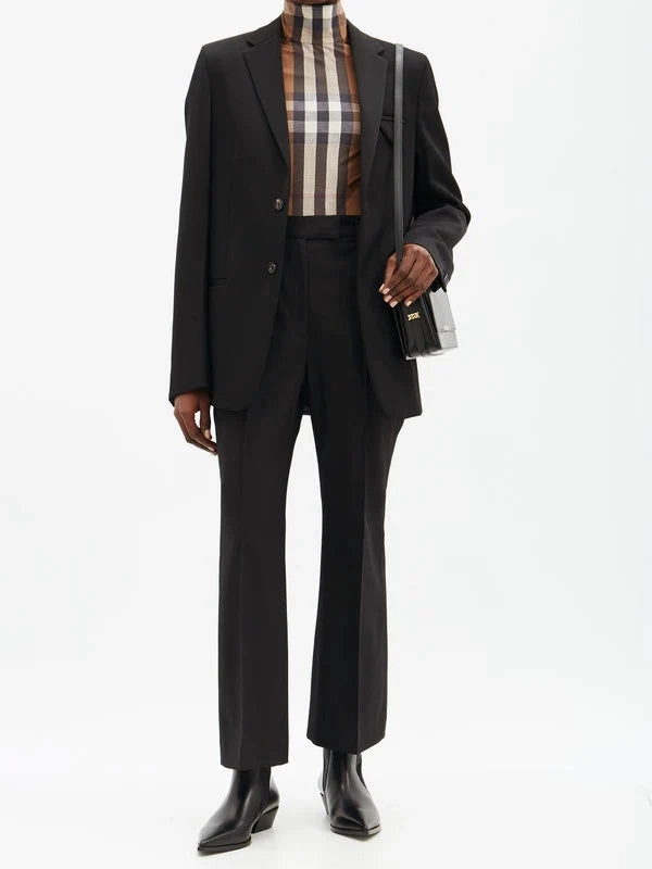 Grampian Leder Chelsea Stiefel Stiefel Weitschaft