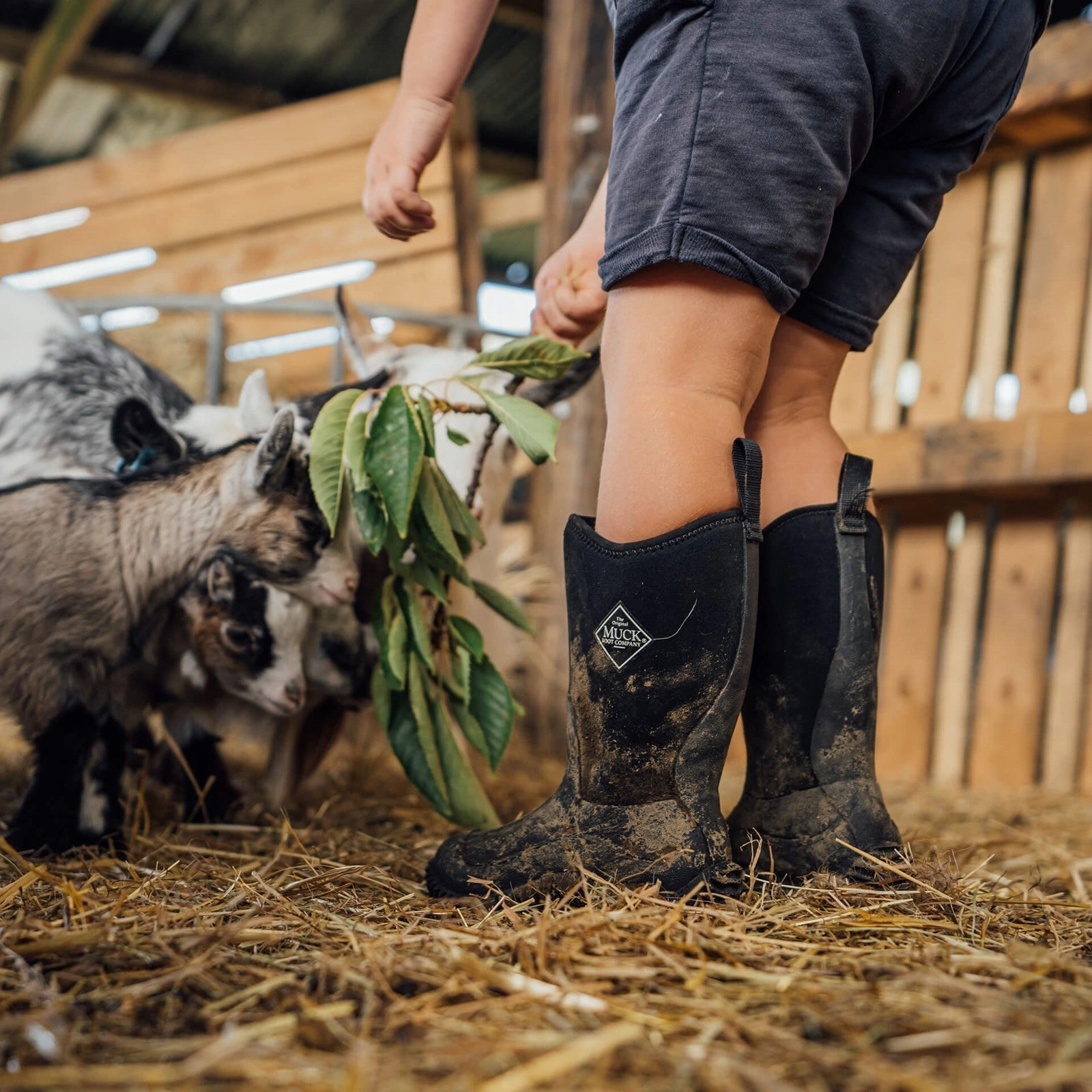 Kinder Hale Stiefel | Black Stiefel Mit Verstecktem Absatz