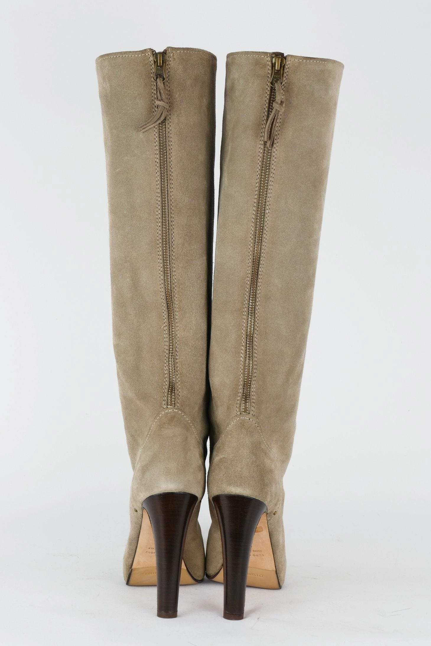 Stiefel Anfertigen Lassen Stiefel Wildleder grau