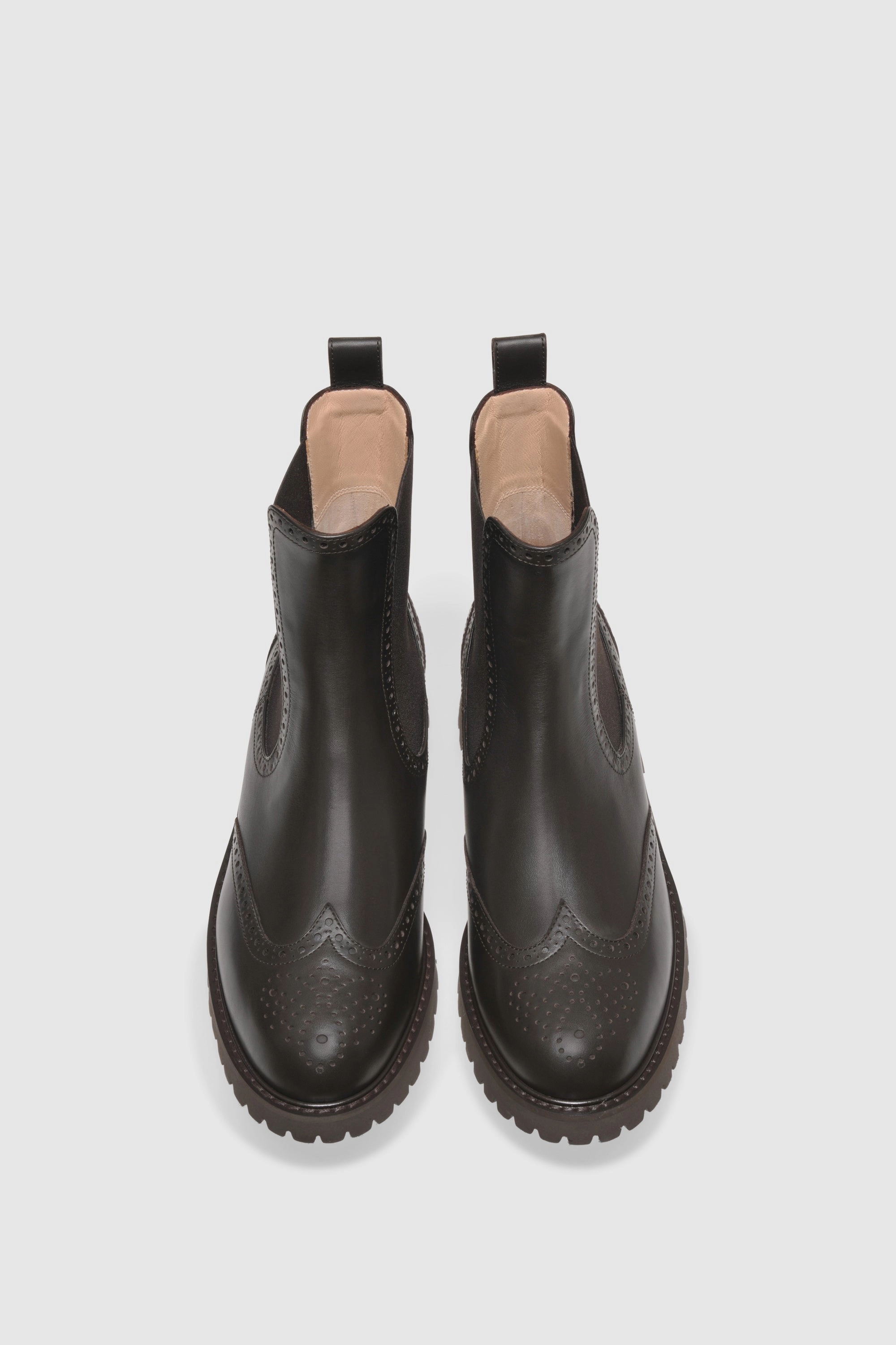 Stiefelette 9088 Chocolate Cioccolato Vitello Saenz Ankle Boots