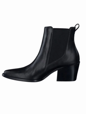 Ankle Boots With Cropped Pants Stiefelette classic calf schwarz