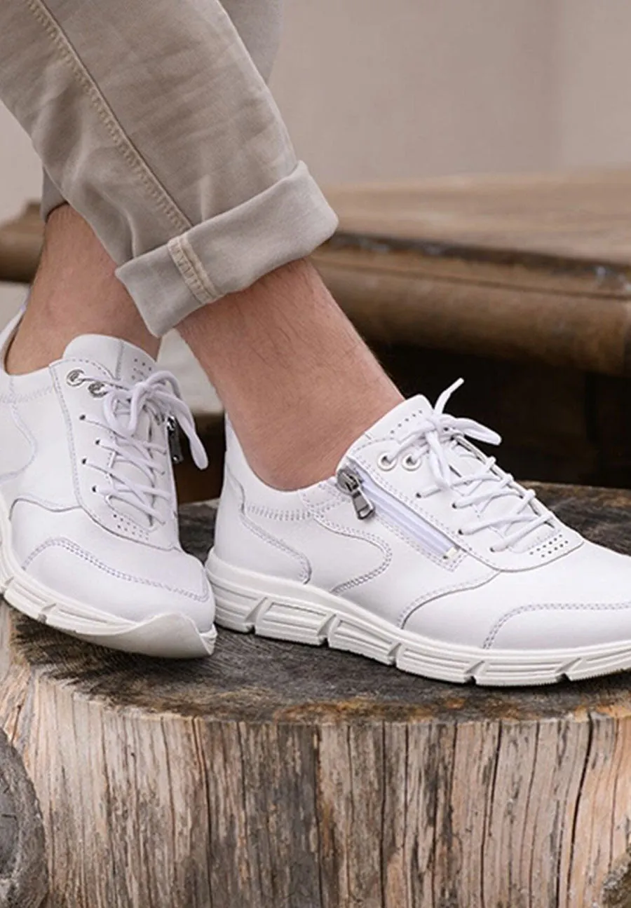 Leichte Weiche Sneaker stilsicherer Sneaker Softnappaleder