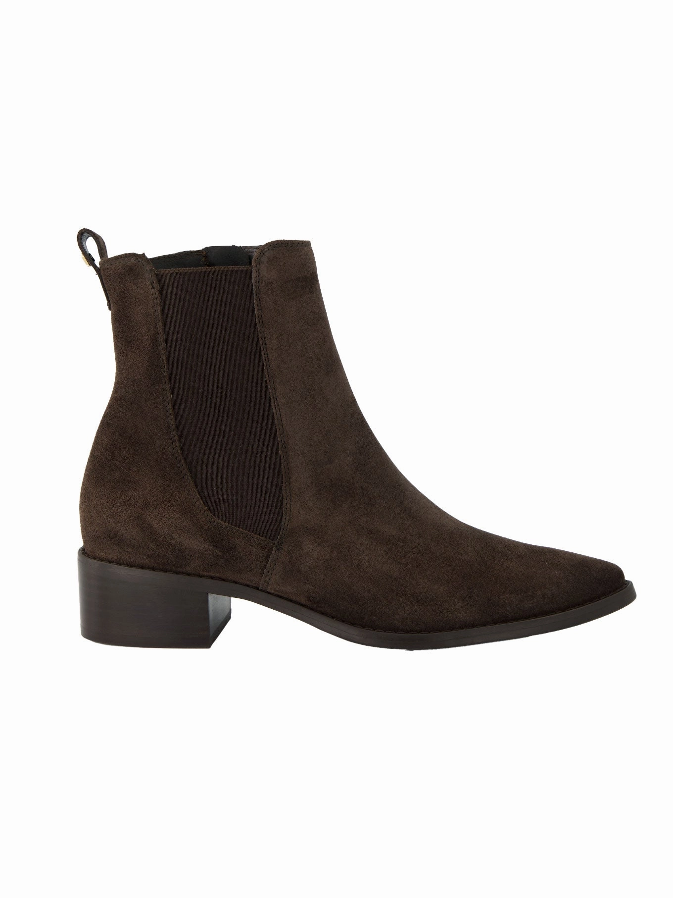 Stiefelette soft suede mocca Hiking Ankle Boots
