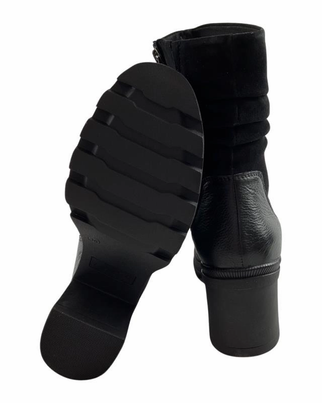 Außergewöhnliche High Heels Caprice Damen Stiefelette 9-25401-41 019 Schwarz