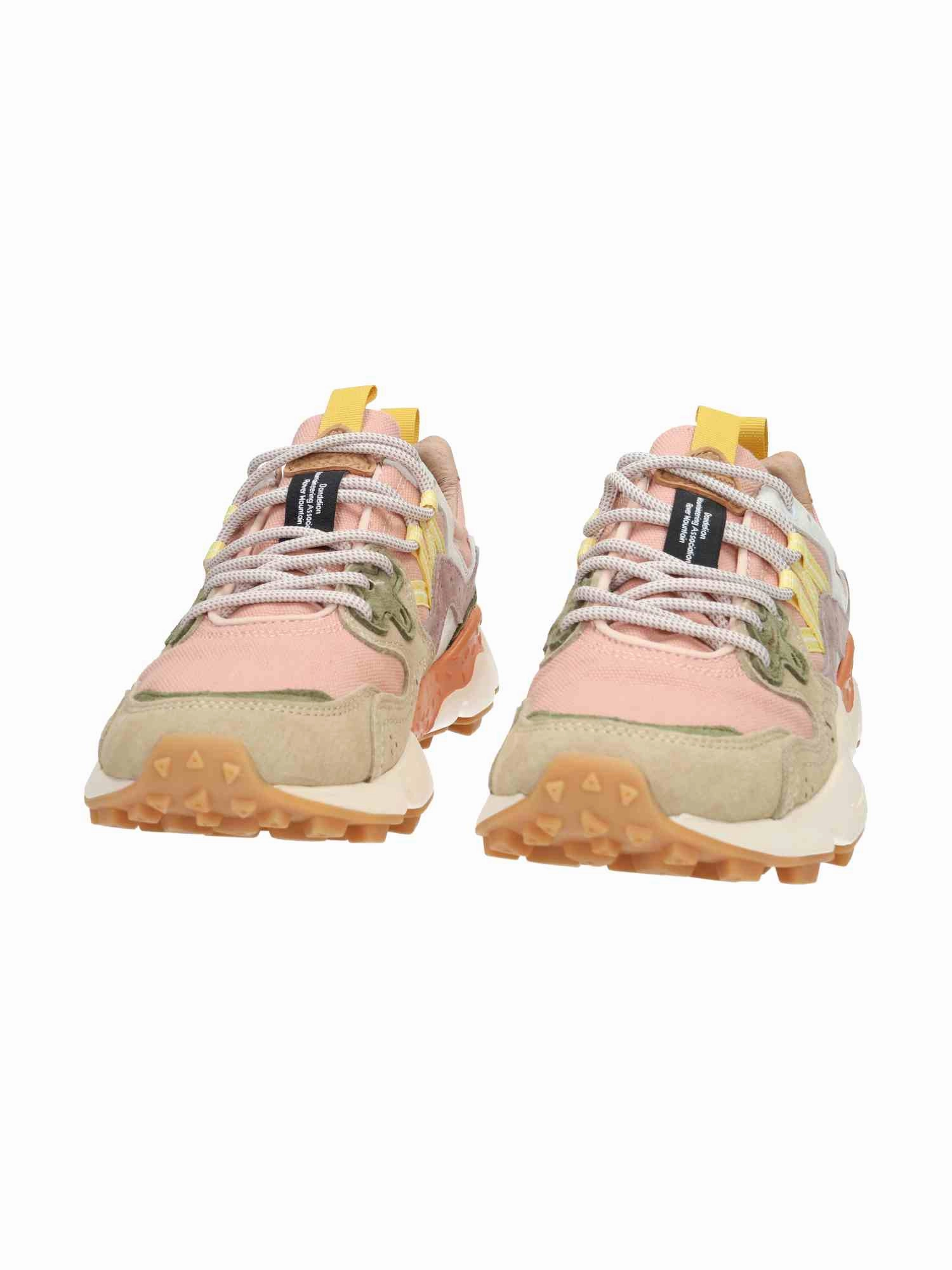 Yamano 3 Woman Suede/Canvas light brown/rose Wildleder Sneaker Reinigen