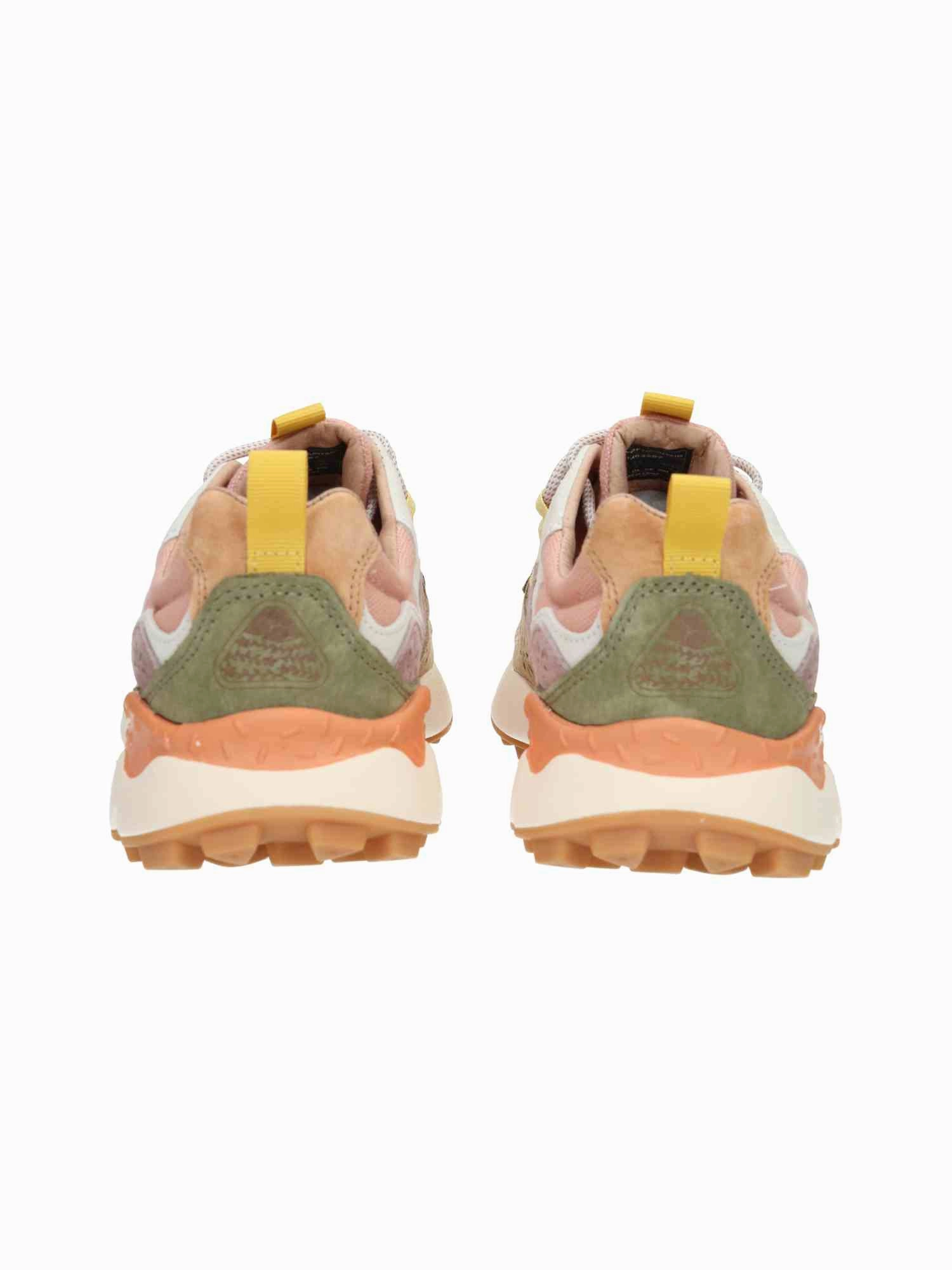 Berlin Sneaker Yamano 3 Woman Suede/Canvas light brown/rose