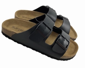 25 Cm High Heels SUPERSOFT Damen Hausschuhe Pantoletten 274 288  Black