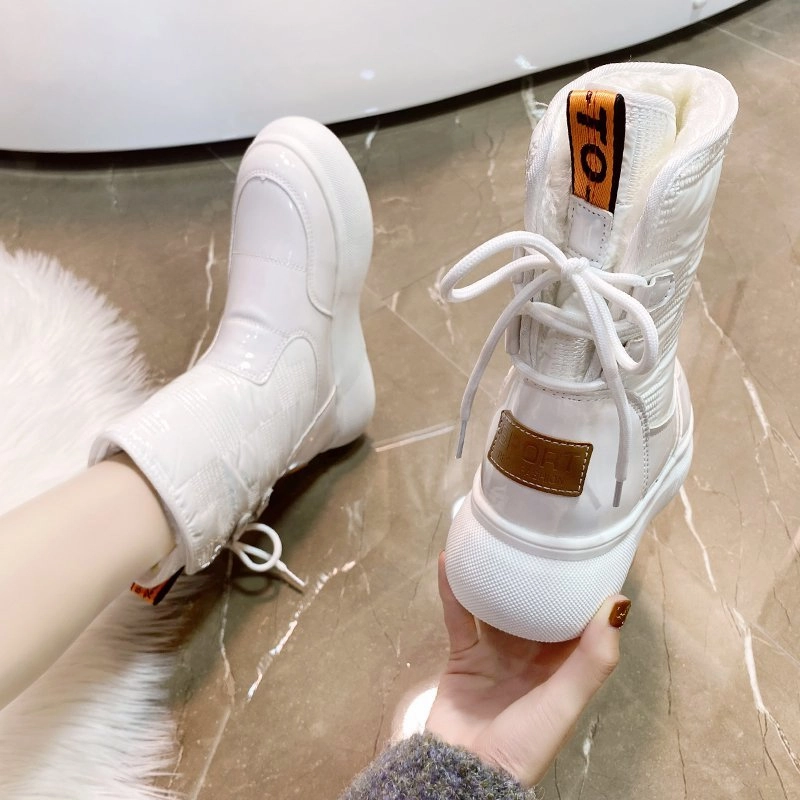 Wasserdichte Knchelstiefel fr kalte Tage Curiosite Stiefel