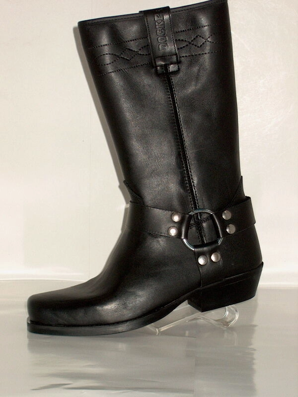 Stiefel Für Kurze Beine Biker Boots Stiefel Schuhe Motorradstiefel Echtleder