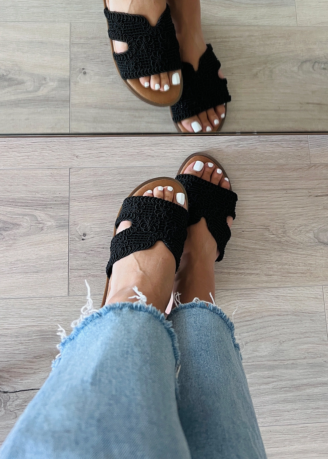 Schnür Sandalen Blockabsatz Sandalen mit goldenen Schnallen