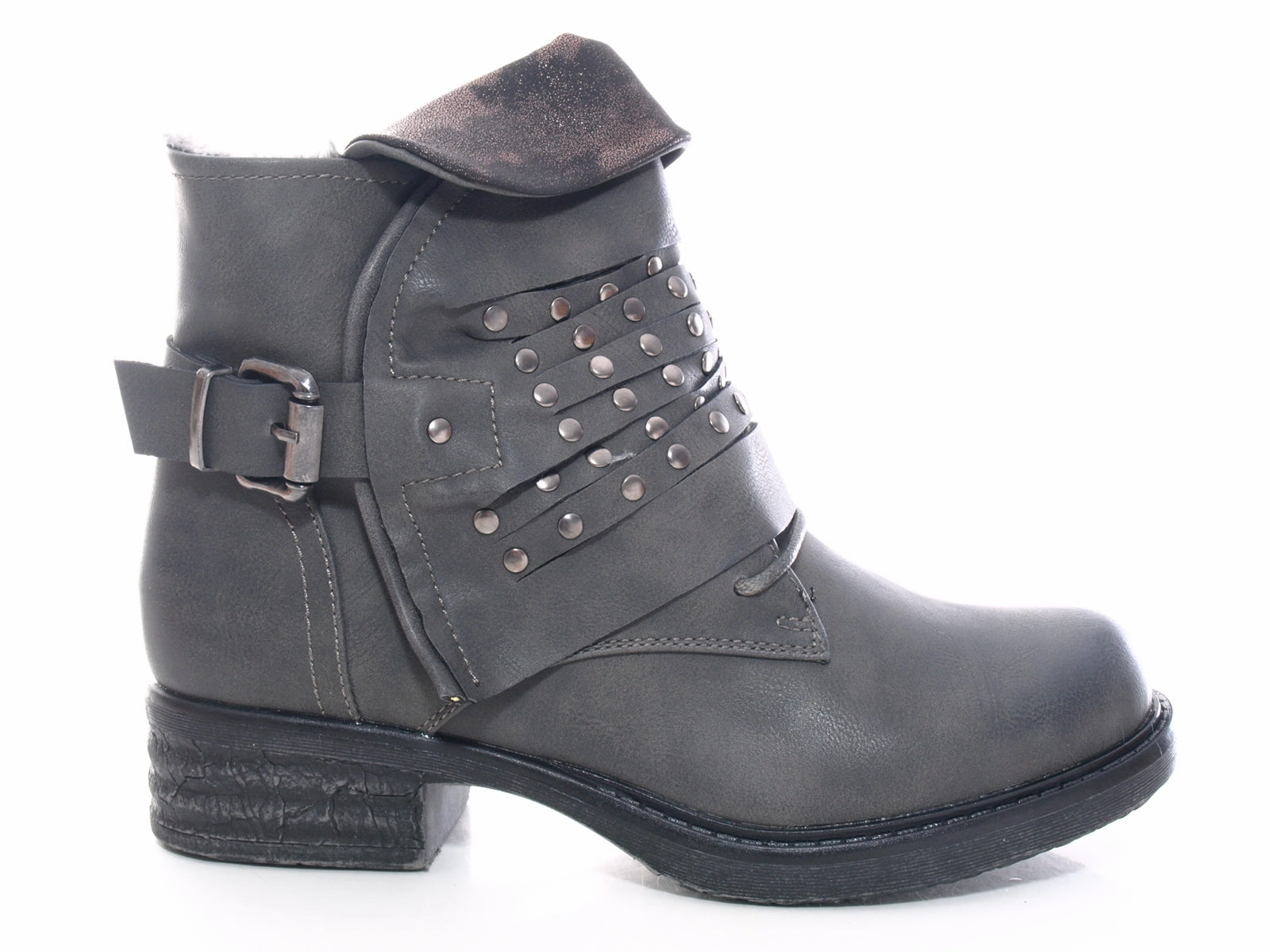 Damen Stiefeletten Boots Outdoor Winterboots warm gefttert Grey # 3061 Steitz Secura Gore-tex Sicherheitsschuhe