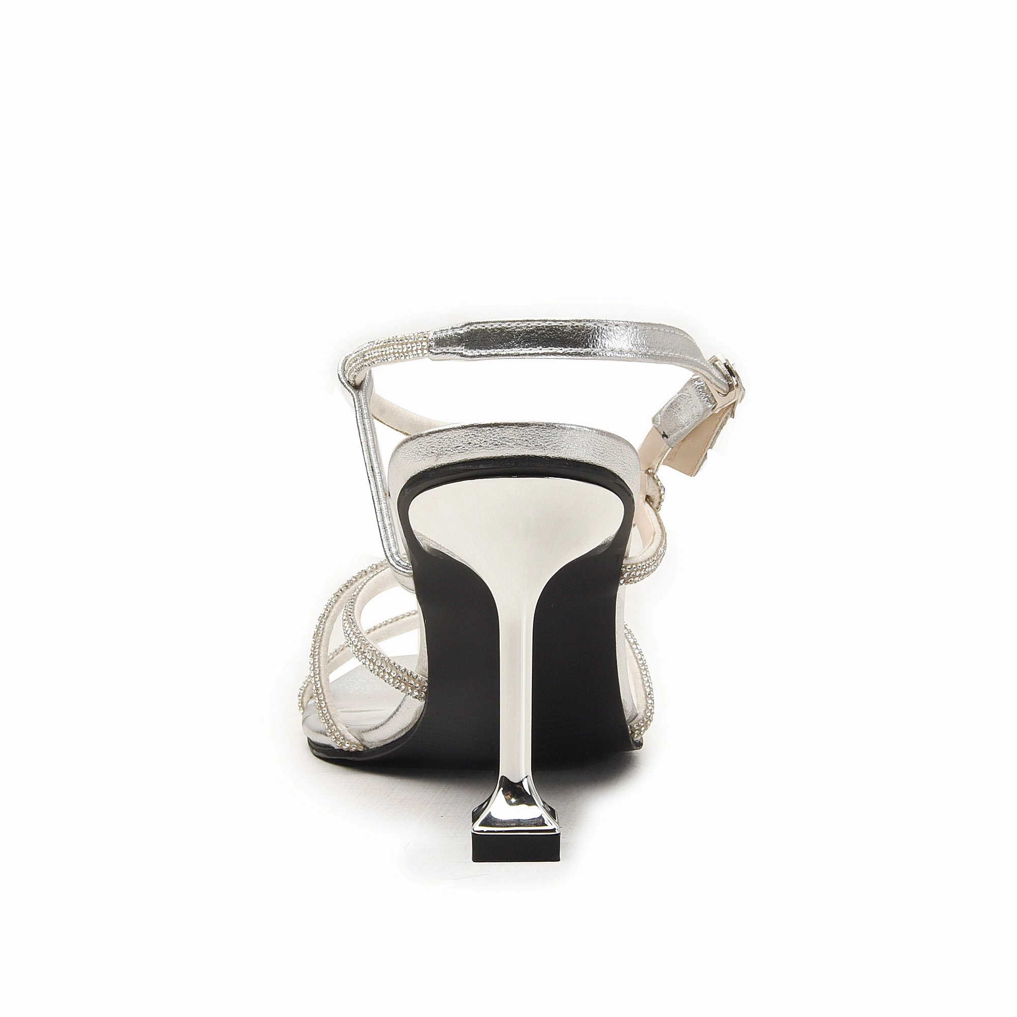 High Heels Spritzen Strappy Silver High Heels for Women | 229H-S