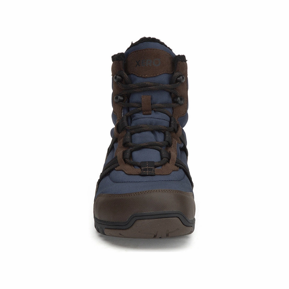 Winterstiefel Gefüttert 48 Xero Shoes Alpine Men - brown/navy (Restposten)