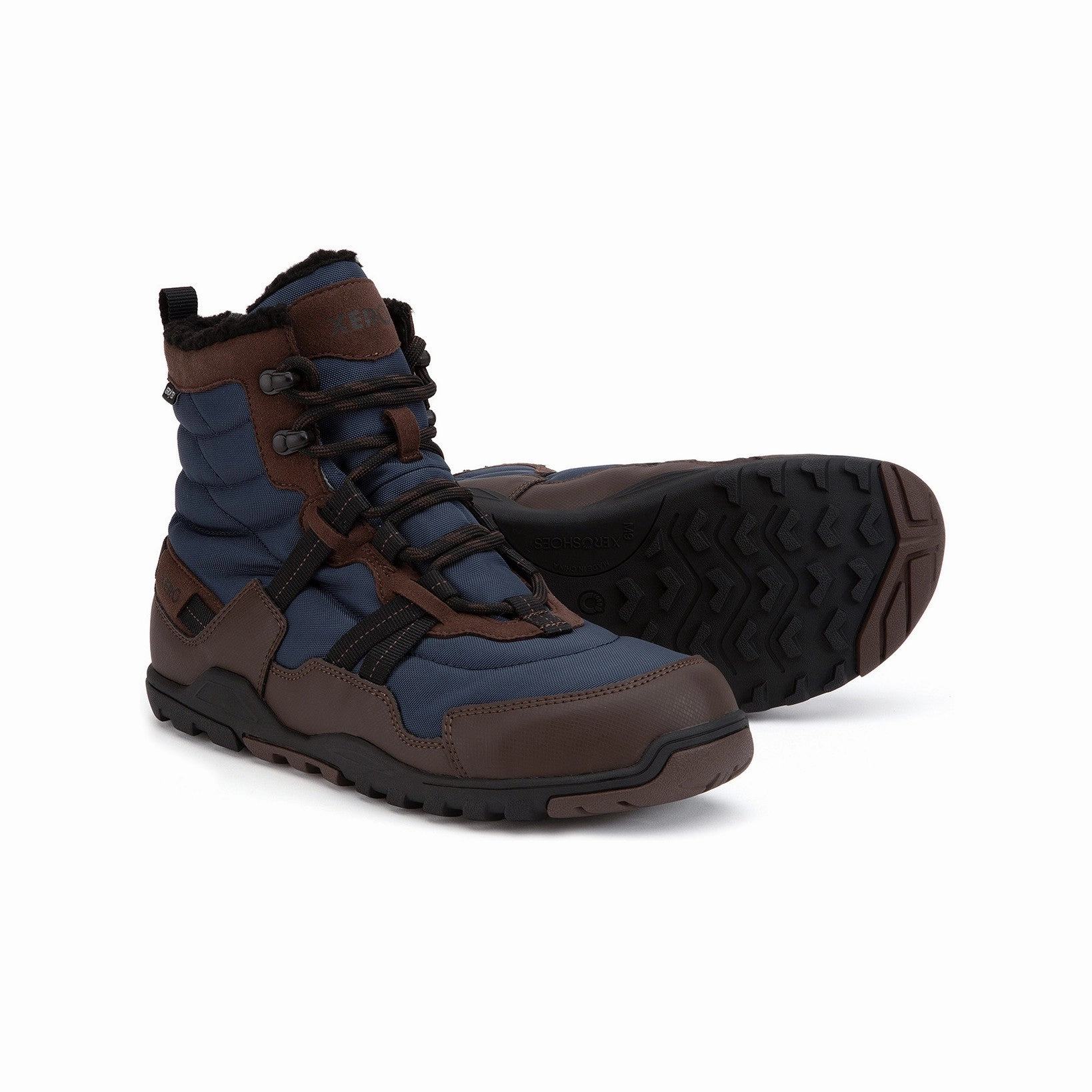Xero Shoes Alpine Men - brown/navy (Restposten) Winterstiefel Ricosta 32