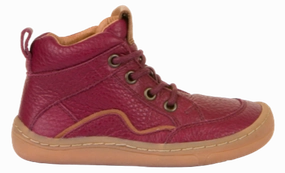 Ride High Ankle Boots Froddo Kinder Stiefeletten Lace-Up Bordeaux