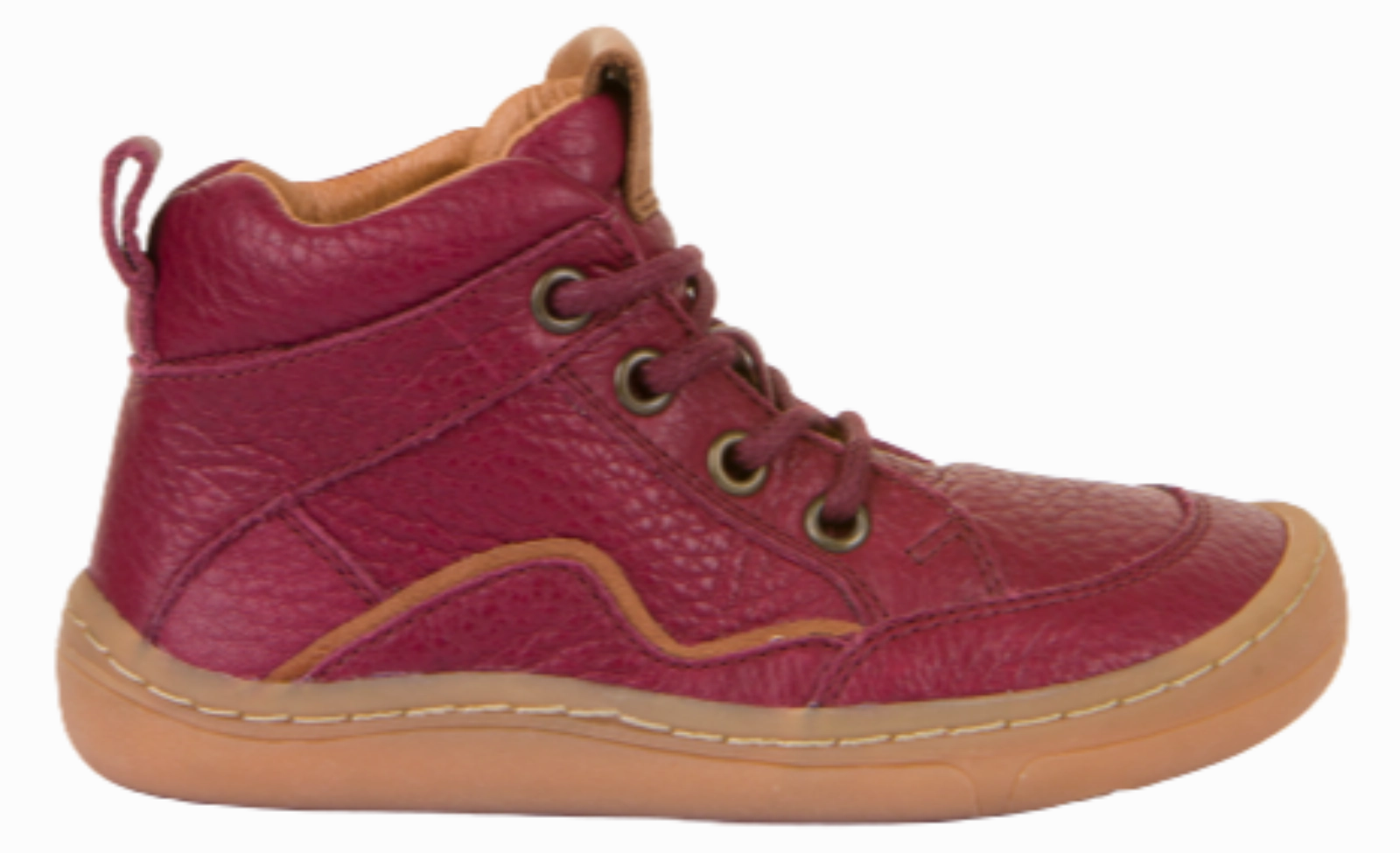 Froddo Kinder Stiefeletten Lace-Up Bordeaux Notched Ankle Boots