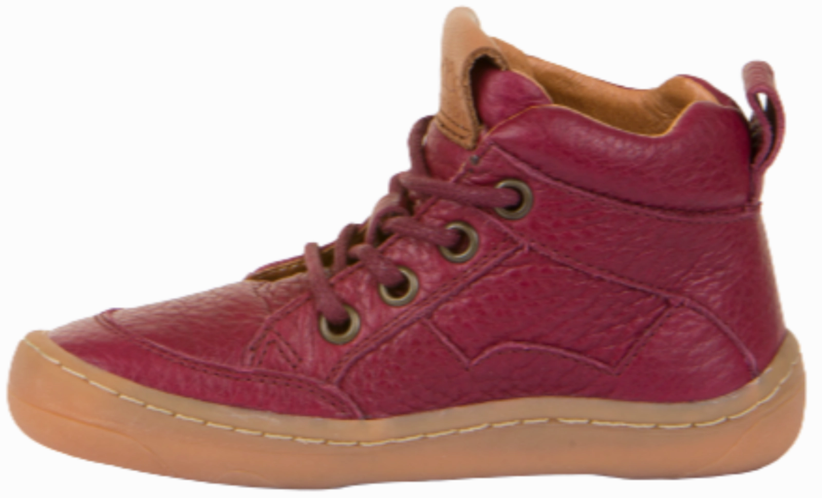 Froddo Kinder Stiefeletten Lace-Up Bordeaux Ankle Boots With Flared Jeans