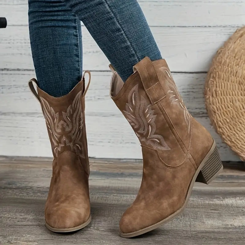 Le Chameau Stiefel Stylische Cowgirl Stiefel fr Selbstbewusste Looks