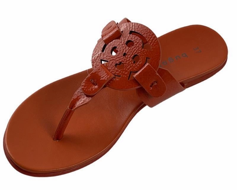 Leichte Outdoor Sandalen Bugatti Damen Zehentrenner 431-A2O80-5700 Orange