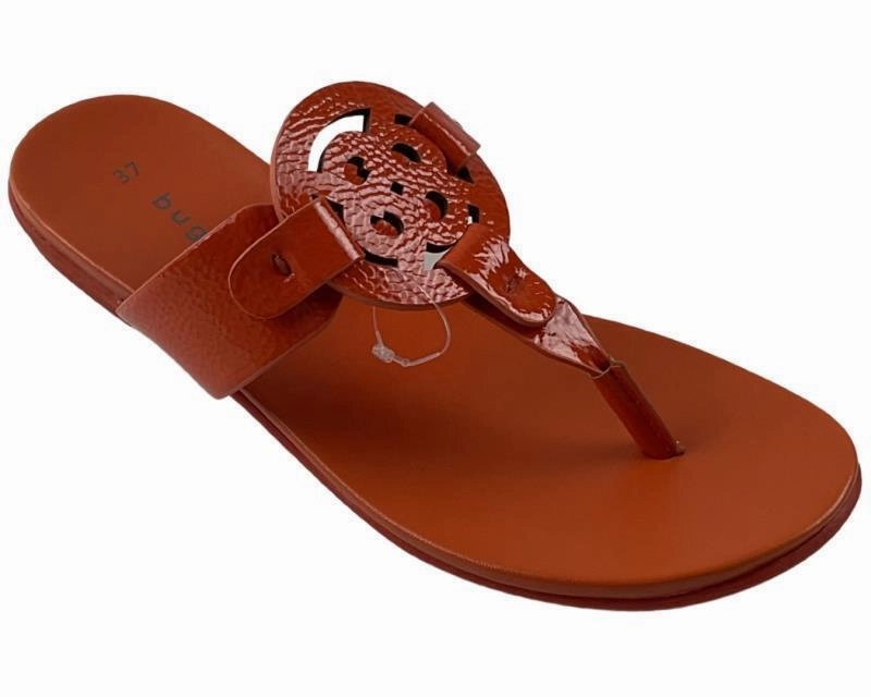 Aerosoft Stretch Sandalen Bugatti Damen Zehentrenner 431-A2O80-5700 Orange