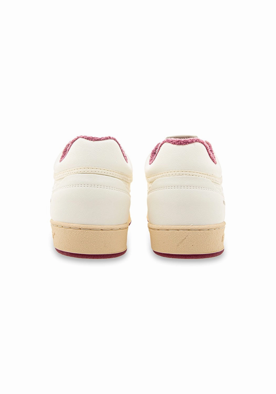 Schmale Retro Sneaker Retro 90s pearl vanilla aubergine