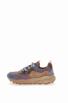 El Naturalista Sneaker Yamano 3 Uni Suede/Nylon petrol grey light papaya