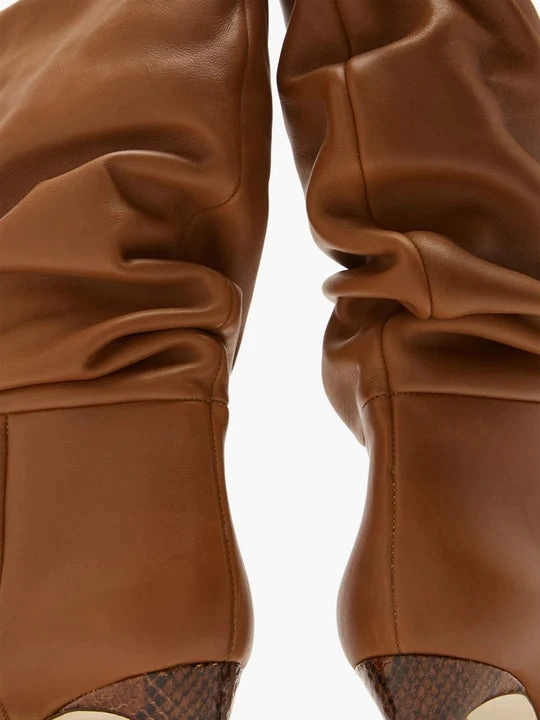 Balenciaga Stiefel Slouchy Leder Stiefel