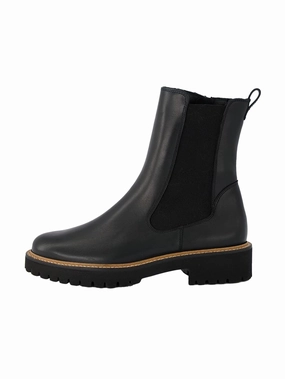 Empire Pointed Toe Ankle Boots In Metallic Stiefelette Classic Calf black