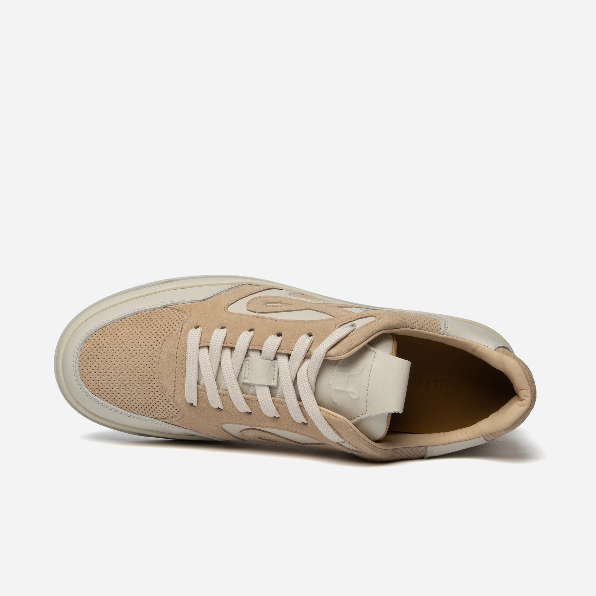 Sneaker Heels PRE ORDER - Low Top - Rivo - Beige Camel