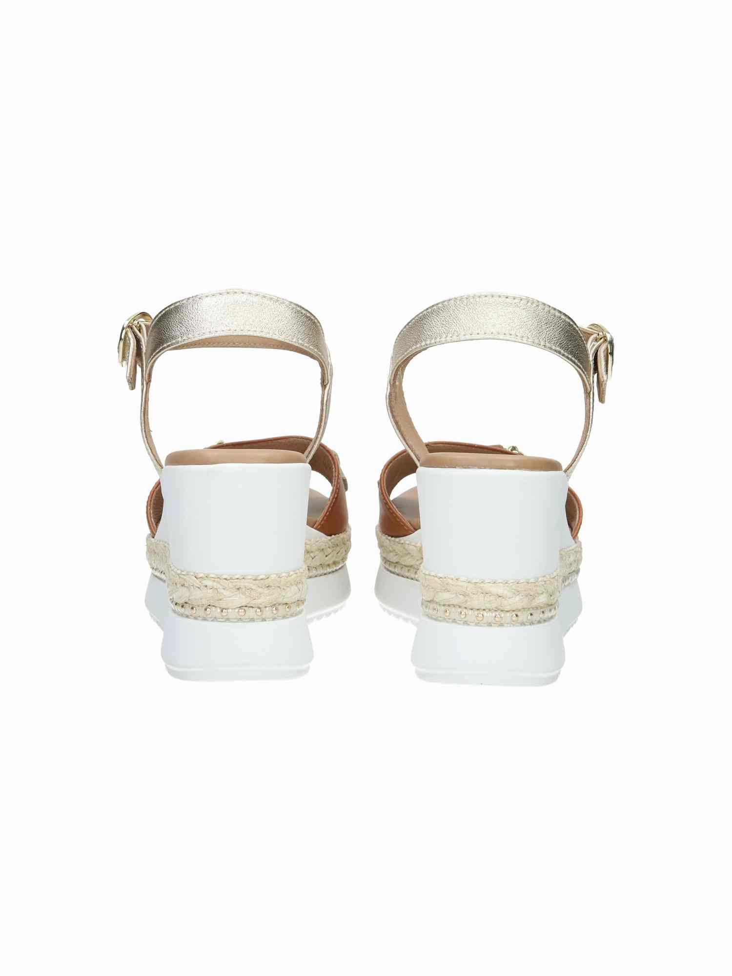 Sandalen Blockabsatz Strass E513552D Armenia Cognac Etoile Miele Pu.Monod.Bagheria 17