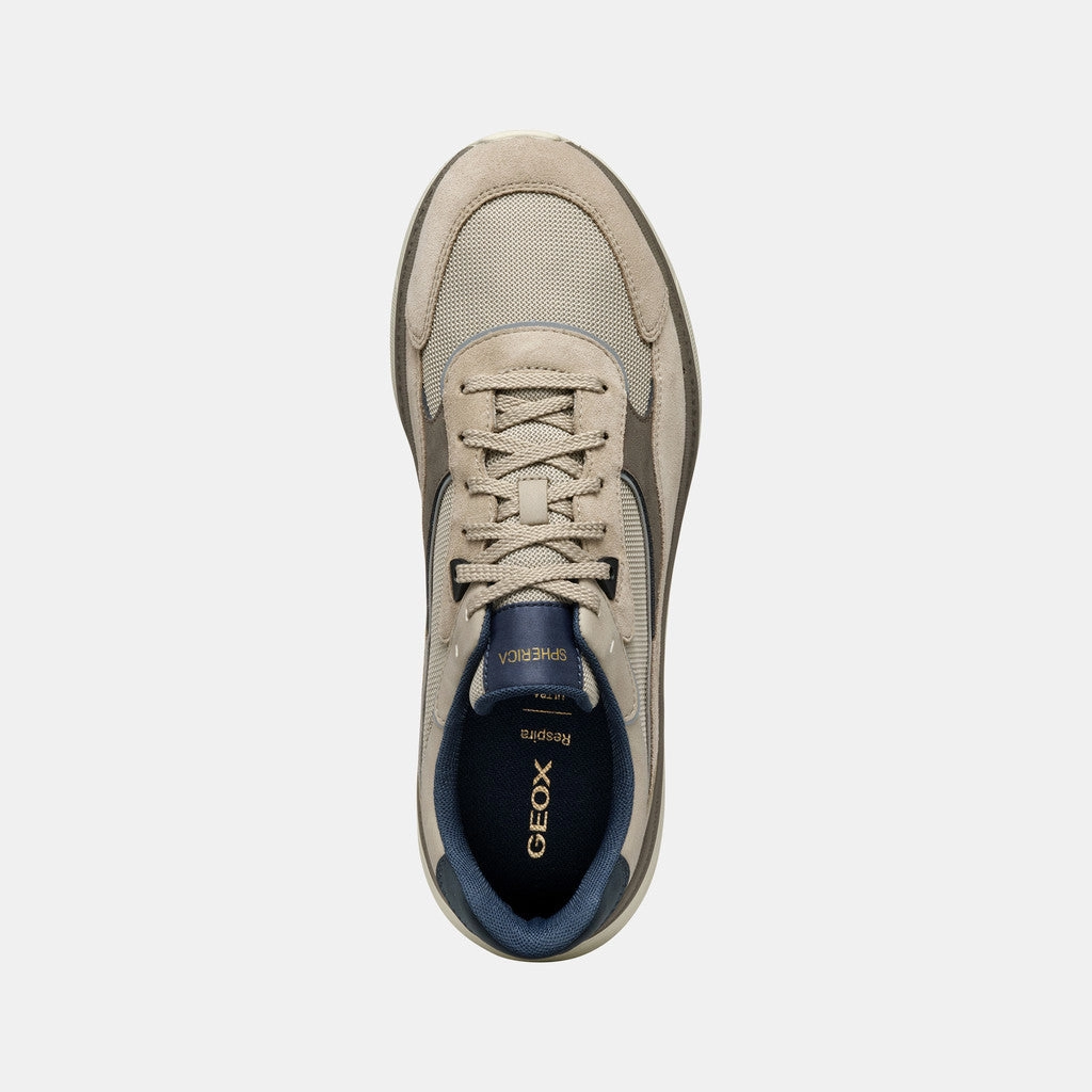 Schnürsenkel Länge Sneaker Geox Spherica Actif X1 Man Beige Sneaker