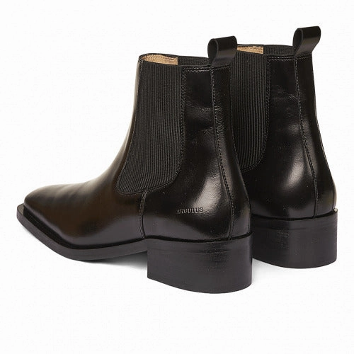 Angulus - Minimalistic Square Boots Black Pantofola D'oro Chelsea Boots