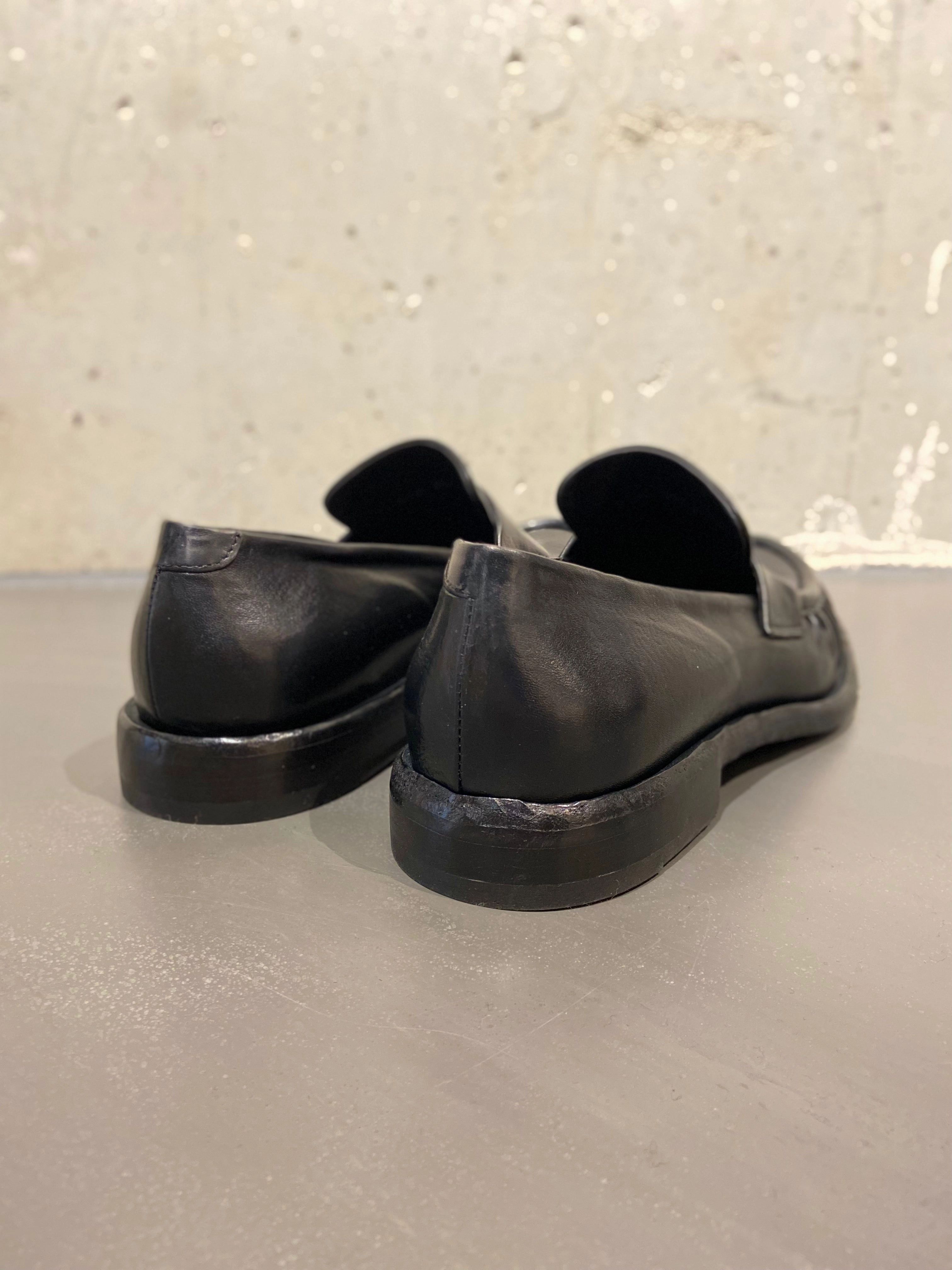 OFFICINE CREATIVE RUGGED/004 LOAFER BLACK Flat Loafers