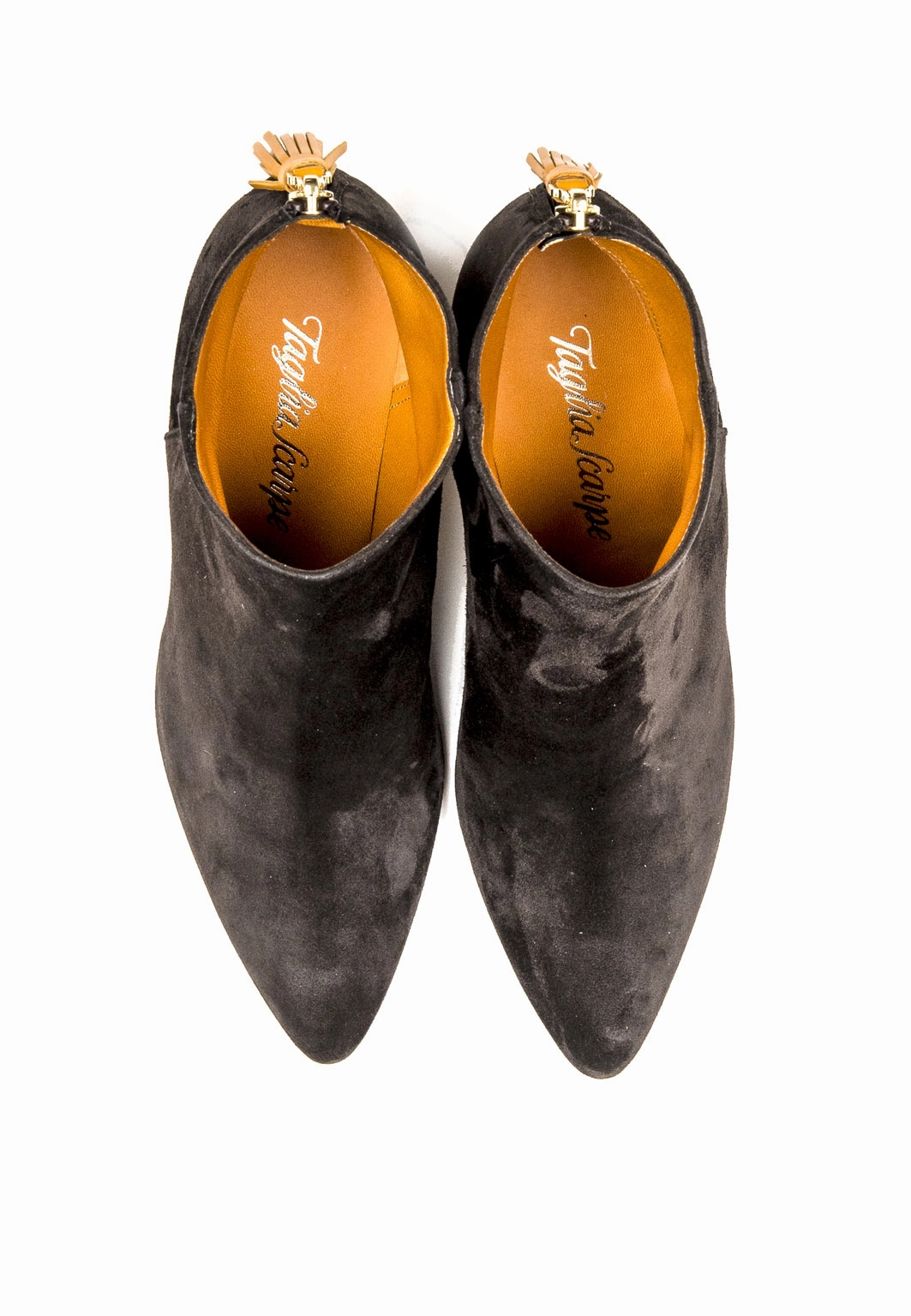 Ankle Boots aus Reversleder in Schokoladenbraun Soft Leather Ankle Boots Wide Fit Uk