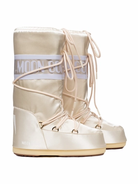 Icon Pearly Ivory Winterstiefel Mit Ausklappbaren Spikes