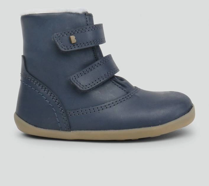 SU Aspen Winter Boot Navy von Bobux bei Pilzessin Gefütterte Hohe Winterstiefel