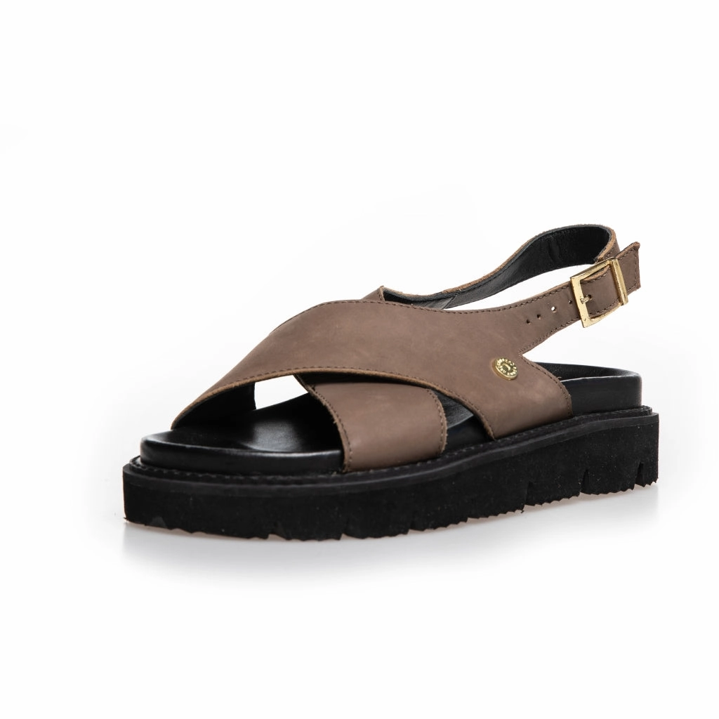 Sicherheitsschuhe Sandalen SUMMERTIME - DK TAUPE (ARMY)