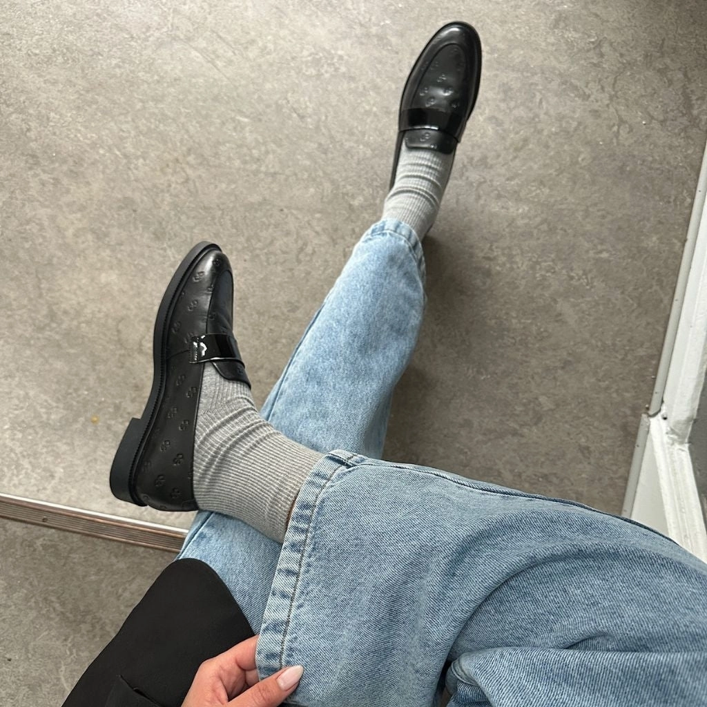 HISTORY WIBES PLAIN - BLACK PATENT Patent Leather Loafers