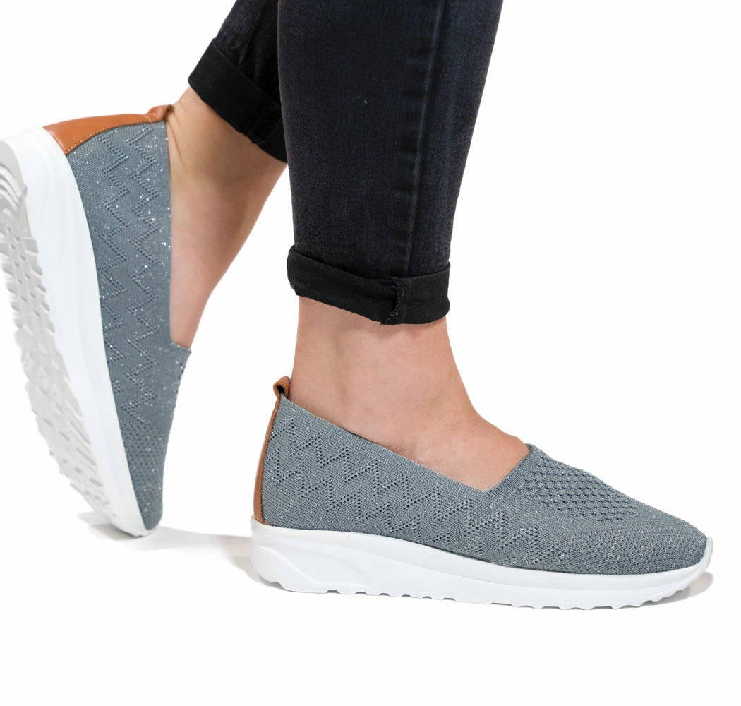 Damen Mokassins Looke FRANCENE Laufschuhe Knöchelschutz