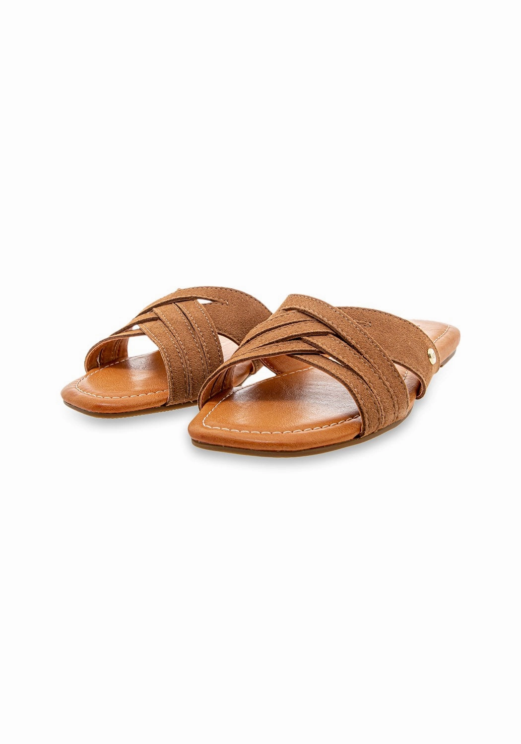 W Kenleigh Slide chestnut Sandalen Era