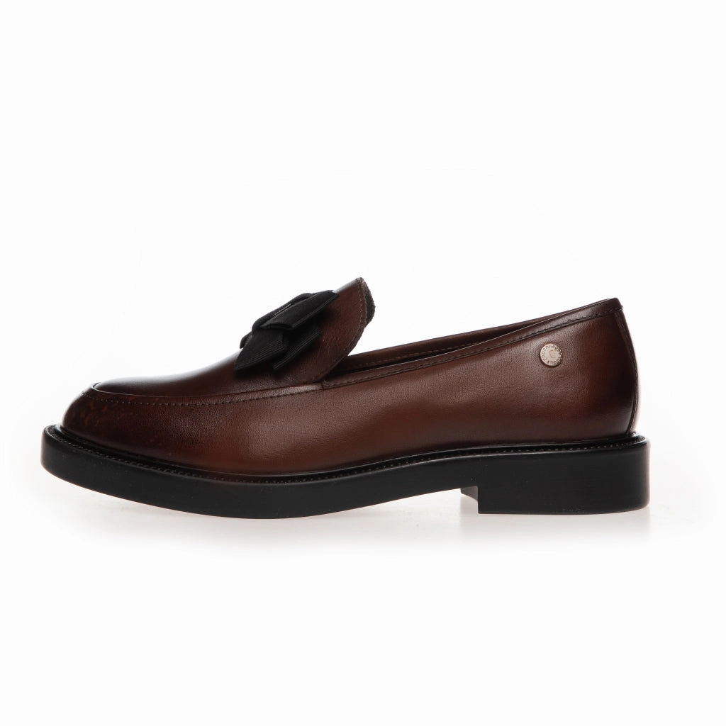 Loafers And Moccasins SURROUND ME LEATHER - BROWN