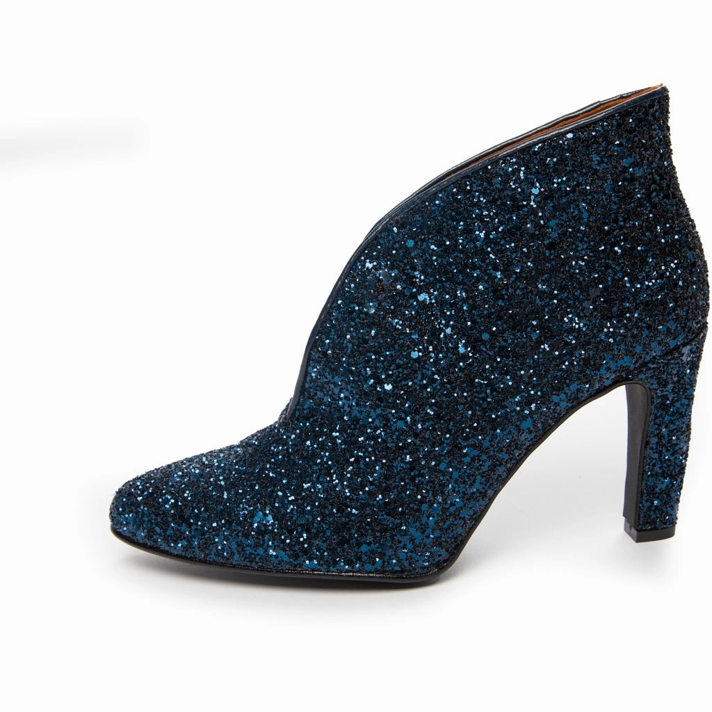 Ankle Boots Studs SUS GLITTER - BLUE GLITTER