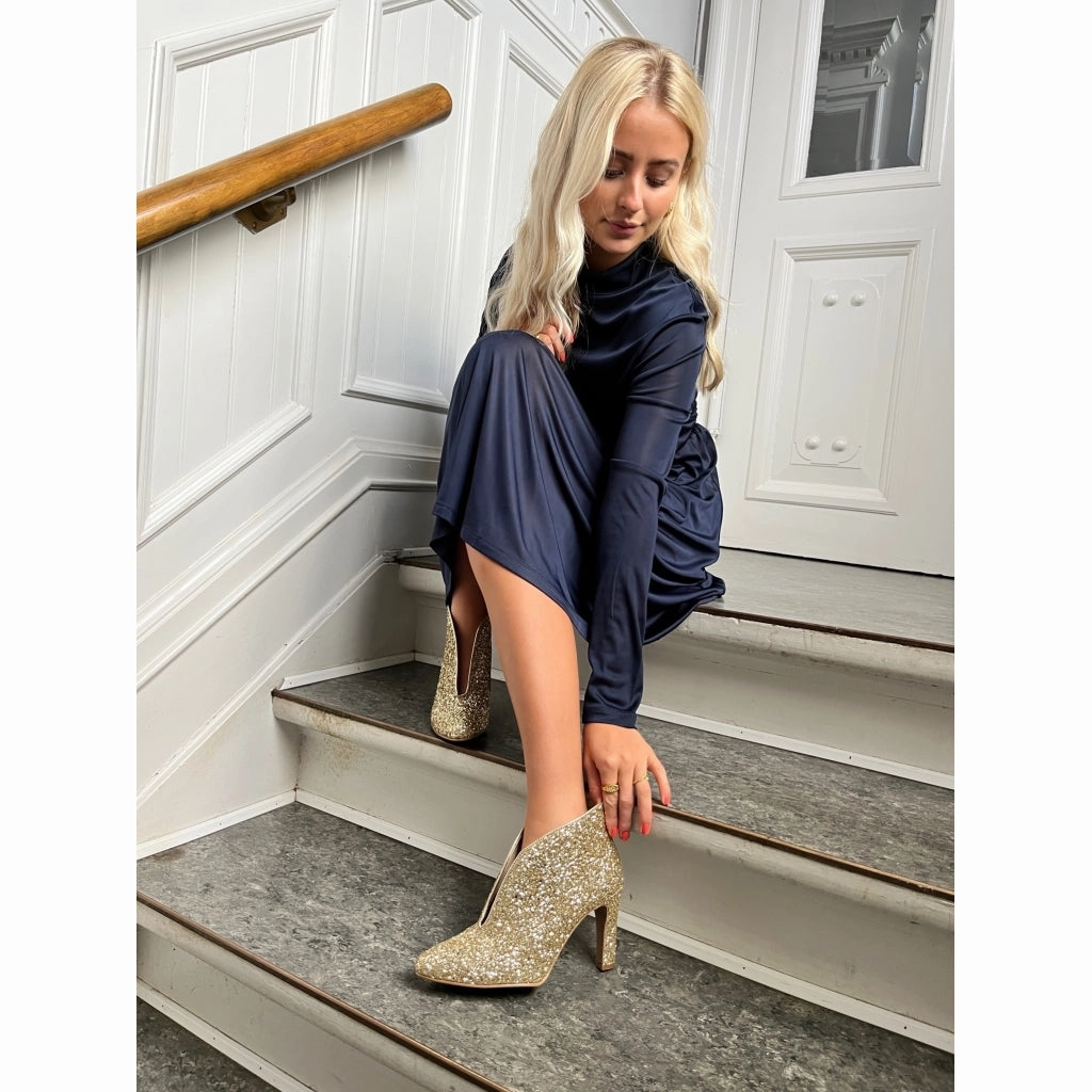 939 Ben Boot Leather Ankle Boots SUS GLITTER - GOLD GLITTER