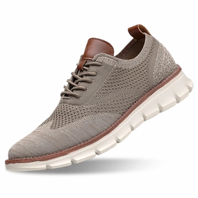 Festliche Sneaker Swift  Herren Sneaker Ultrabequeme Allwetter-Schuhe aus Premium-Strick  Braun