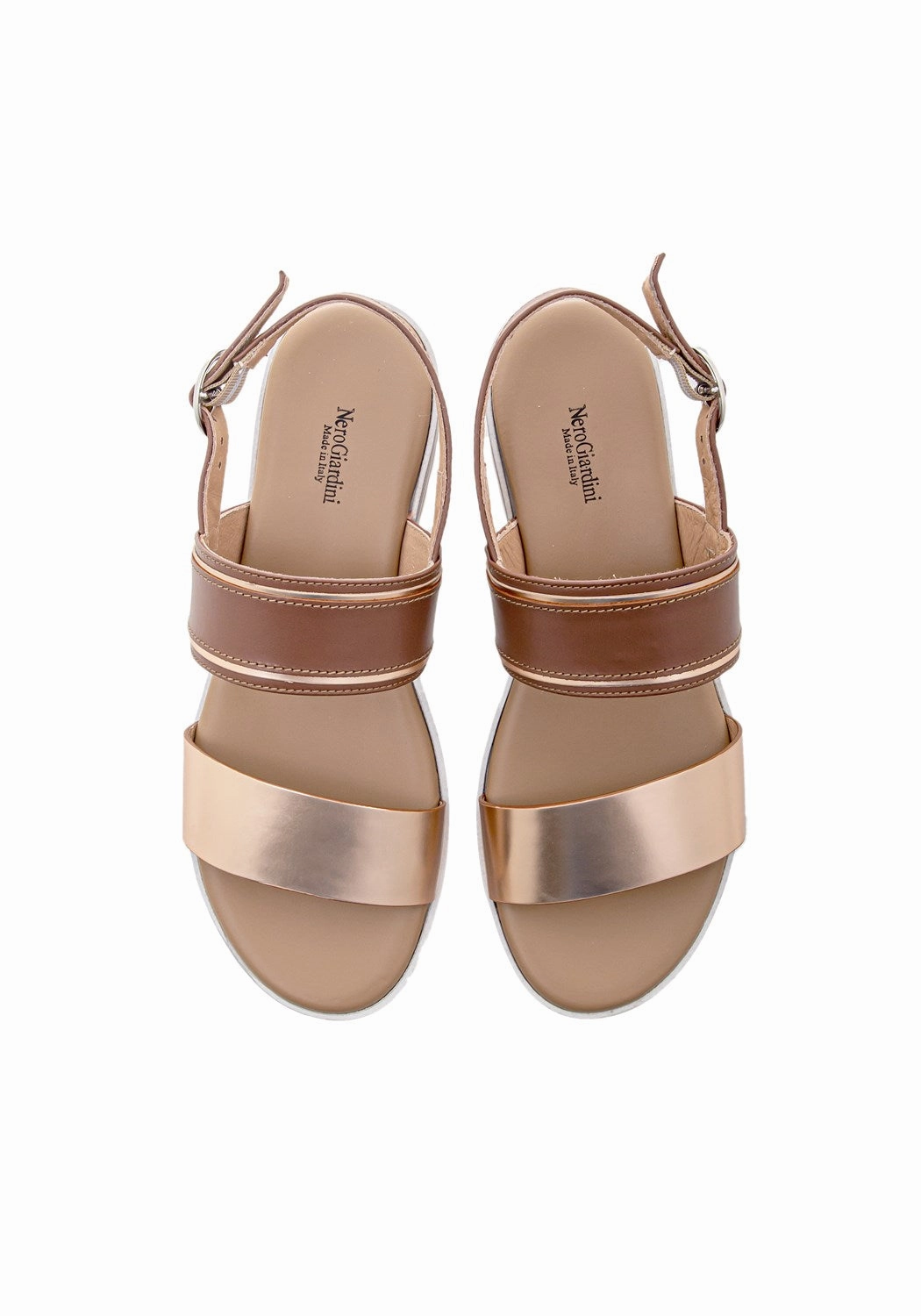 T.BRILL ARMENIA CUOIO BARB phard Vegane Plateau Sandalen