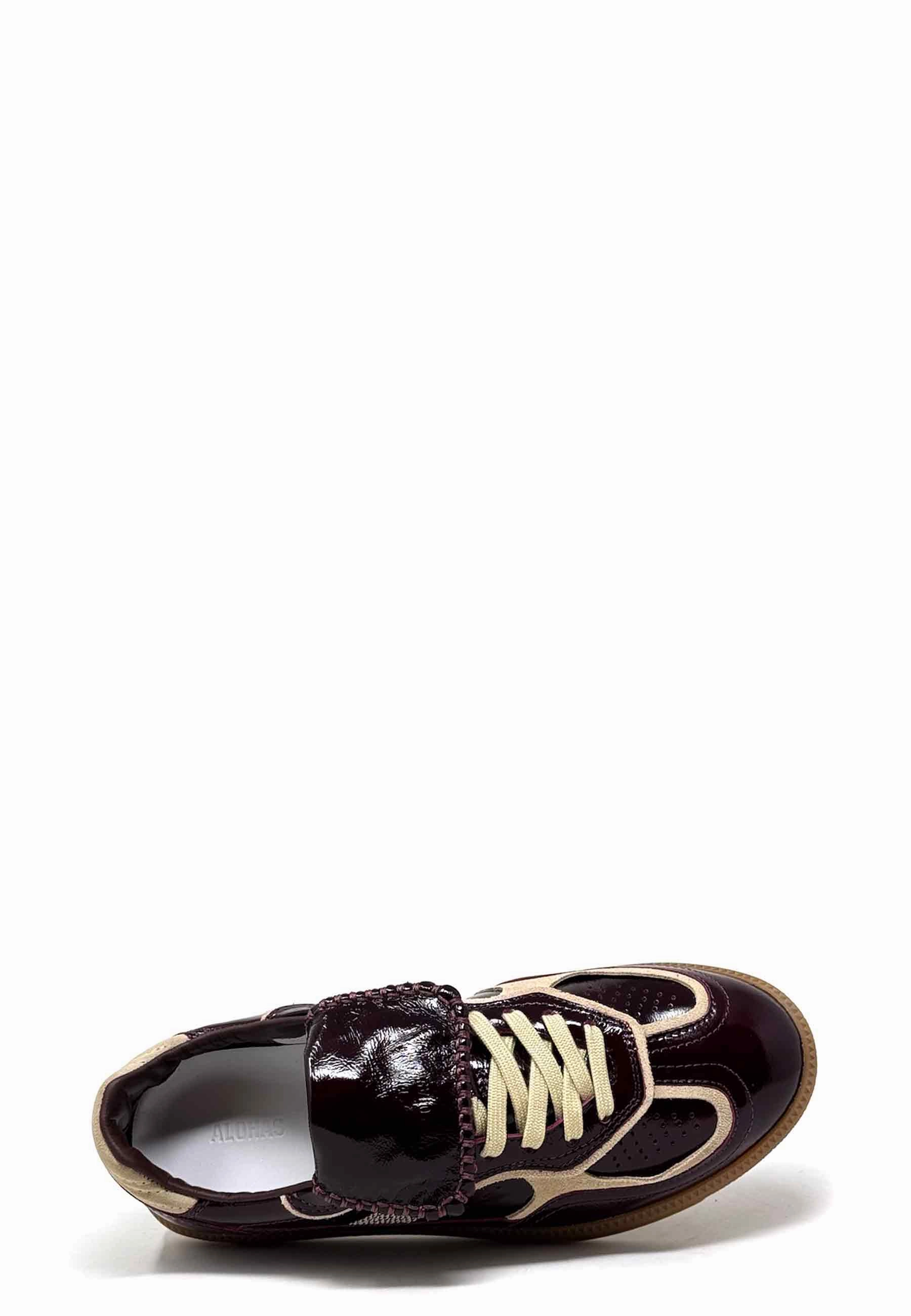 Tb.490 Club Sneaker | Deep Burgundy Schwarze Schicke Sneaker